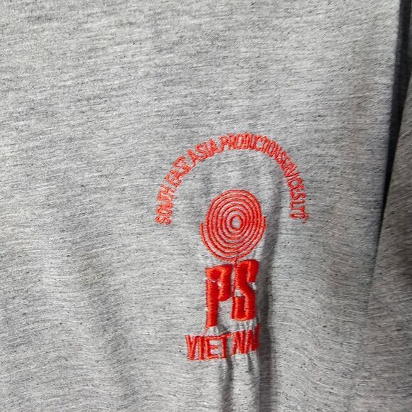 Tshirt Center Gray Graphic Tee Film Crew South East Production  226 - Picture 3 of 5